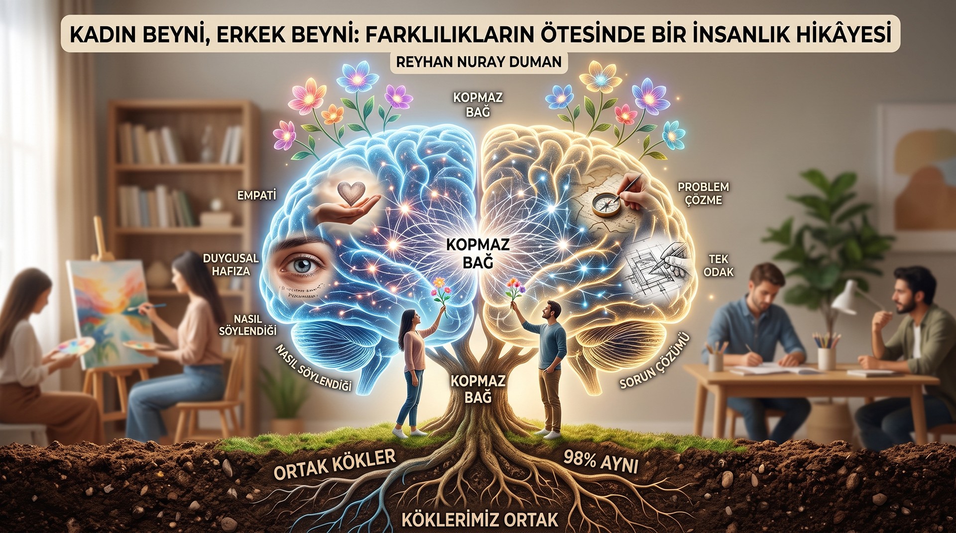 Kadın Beyni, Erkek Beyni: Farklılıkların Ötesinde Bir İnsanlık Hikâyesi